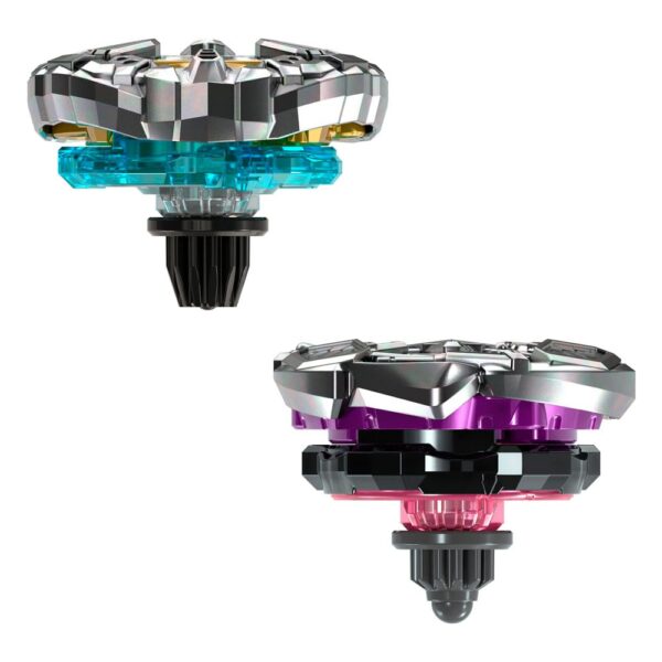 Beyblade X and Transformers Collab Bumblebee 3-60GP vs. Shockwave 5-80O Beyblade X and Transformers Collab Bumblebee 3-60GP vs. Shockwave 5-80O