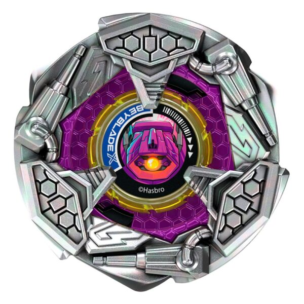Beyblade X and Transformers Collab Bumblebee 3-60GP vs. Shockwave 5-80O Beyblade X and Transformers Collab Bumblebee 3-60GP vs. Shockwave 5-80O