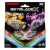 Beyblade X and Transformers Collab Bumblebee 3-60GP vs. Shockwave 5-80O Beyblade X and Transformers Collab Bumblebee 3-60GP vs. Shockwave 5-80O