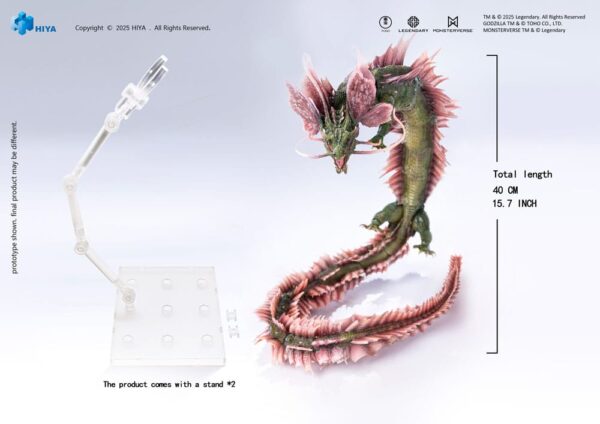 Godzilla x Kong The New Empire Exquisite Basic Akció Figura Tiamat 40 cm