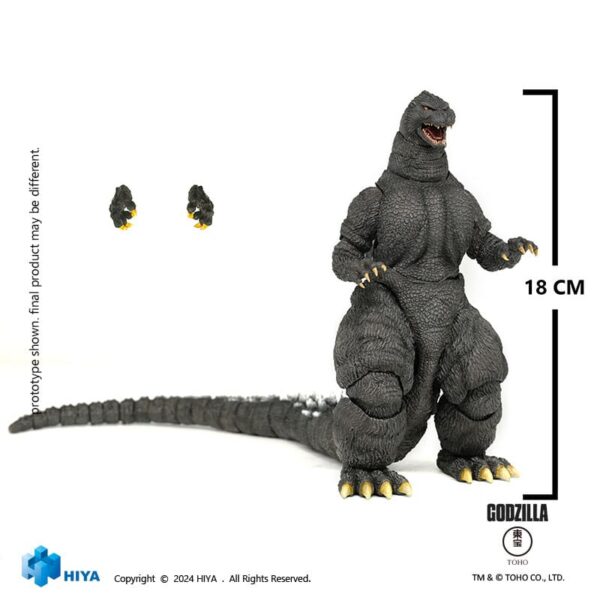 Godzilla Exquisite Basic Akció Figura Godzilla vs King Ghidorah Godzilla Hokkaido 18 cm