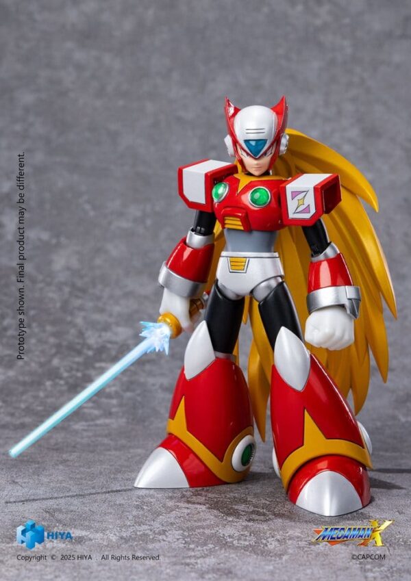 Mega Man X Exquisite Basic Akció Figura Zero 15 cm