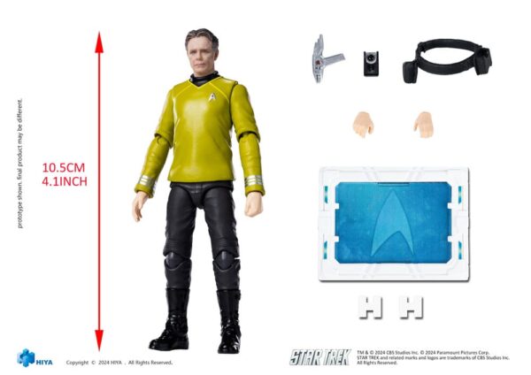 Star Trek 2009 Exquisite Mini Series Akciófigur 1/18 Pike 10 cm Star Trek 2009 Exquisite Mini Series Akciófigur 1/18 Pike 10 cm