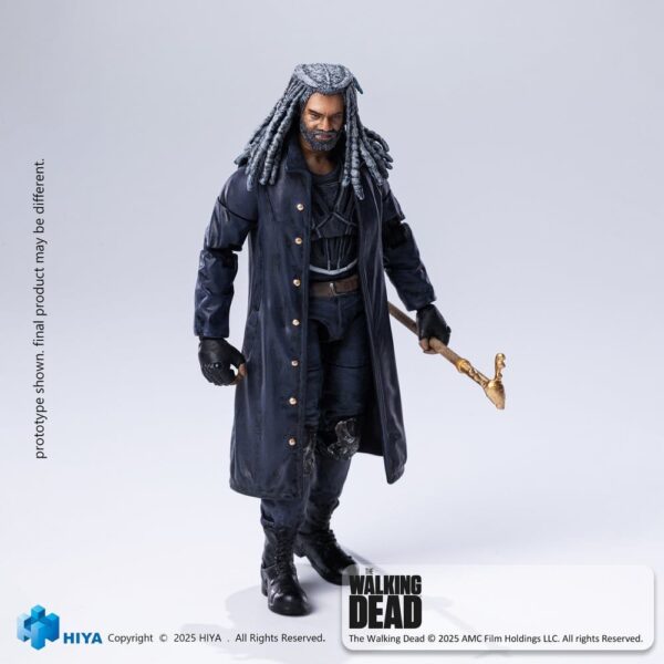 The Walking Dead Exquisite Mini Series  Akciófigur 1/18 Ezekiel 11 cm