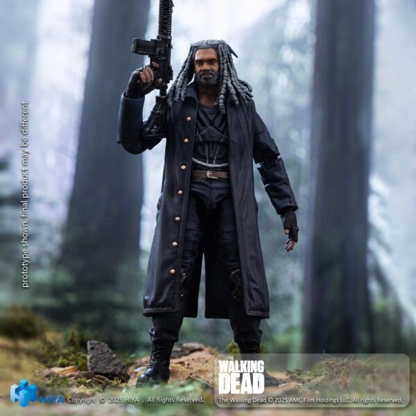 The Walking Dead Exquisite Mini Series  Akciófigur 1/18 Ezekiel 11 cm