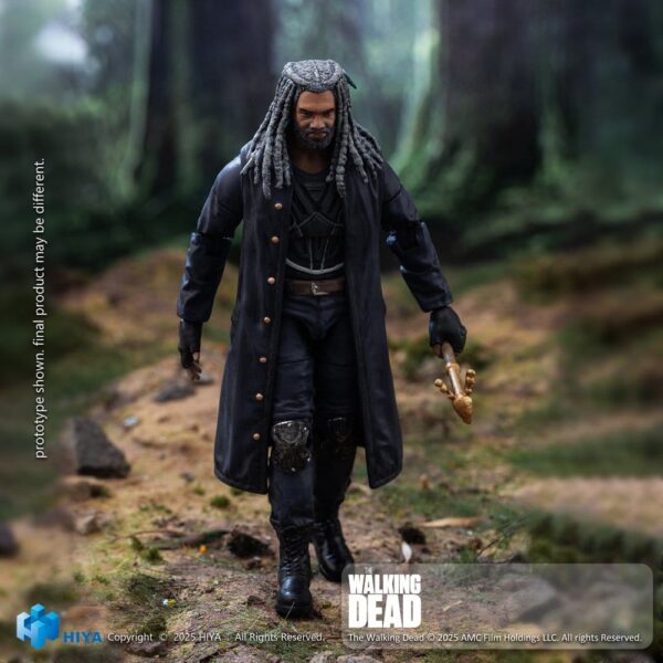 The Walking Dead Exquisite Mini Series  Akciófigur 1/18 Ezekiel 11 cm
