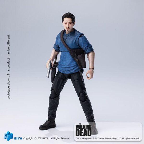 The Walking Dead Exquisite Mini Series  Akciófigur 1/18 Glenn 11 cm