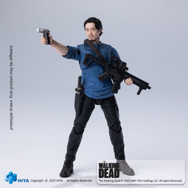 The Walking Dead Exquisite Mini Series  Akciófigur 1/18 Glenn 11 cm