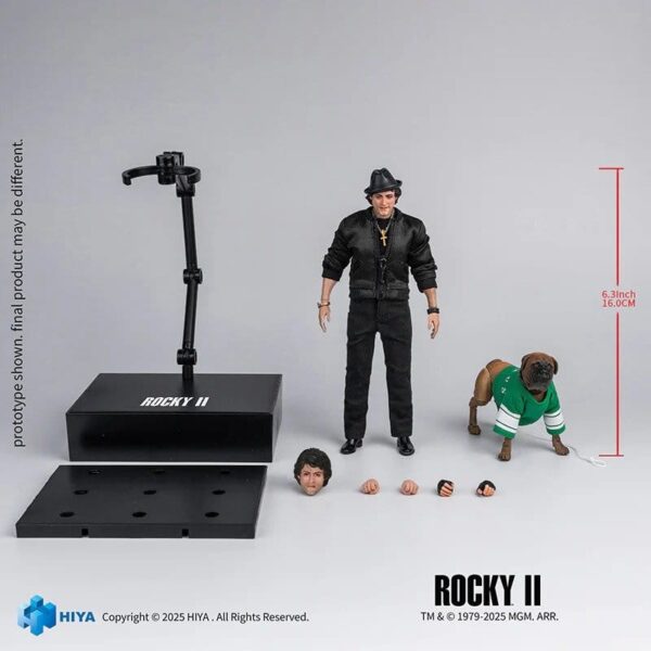 Rocky II Exquisite Super Series Akciófigur 1/12 Rocky 16 cm