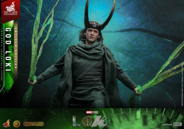 Loki DX Akció Figura 1/6 God Loki Artisan Edition Hot Toys Exclusive 31 cm Loki DX Akció Figura 1/6 God Loki Artisan Edition Hot Toys Exclusive 31 cm