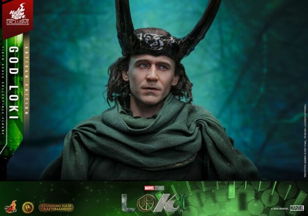 Loki DX Akció Figura 1/6 God Loki Artisan Edition Hot Toys Exclusive 31 cm Loki DX Akció Figura 1/6 God Loki Artisan Edition Hot Toys Exclusive 31 cm