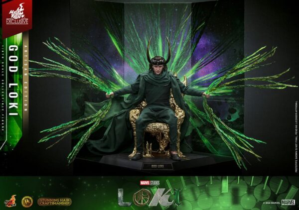 Loki DX Akció Figura 1/6 God Loki Artisan Edition Hot Toys Exclusive 31 cm Loki DX Akció Figura 1/6 God Loki Artisan Edition Hot Toys Exclusive 31 cm