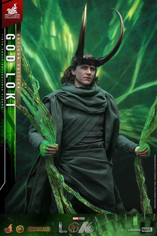 Loki DX Akció Figura 1/6 God Loki Artisan Edition Hot Toys Exclusive 31 cm Loki DX Akció Figura 1/6 God Loki Artisan Edition Hot Toys Exclusive 31 cm