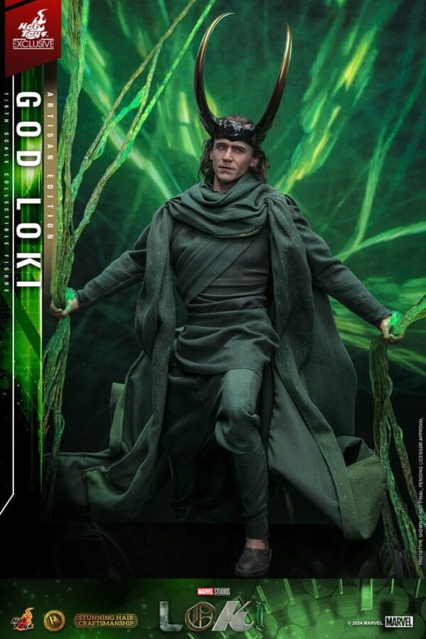Loki DX Akció Figura 1/6 God Loki Artisan Edition Hot Toys Exclusive 31 cm Loki DX Akció Figura 1/6 God Loki Artisan Edition Hot Toys Exclusive 31 cm