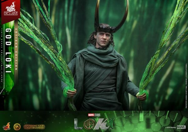 Loki DX Akció Figura 1/6 God Loki Artisan Edition Hot Toys Exclusive 31 cm Loki DX Akció Figura 1/6 God Loki Artisan Edition Hot Toys Exclusive 31 cm