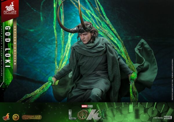 Loki DX Akció Figura 1/6 God Loki Artisan Edition Hot Toys Exclusive 31 cm Loki DX Akció Figura 1/6 God Loki Artisan Edition Hot Toys Exclusive 31 cm