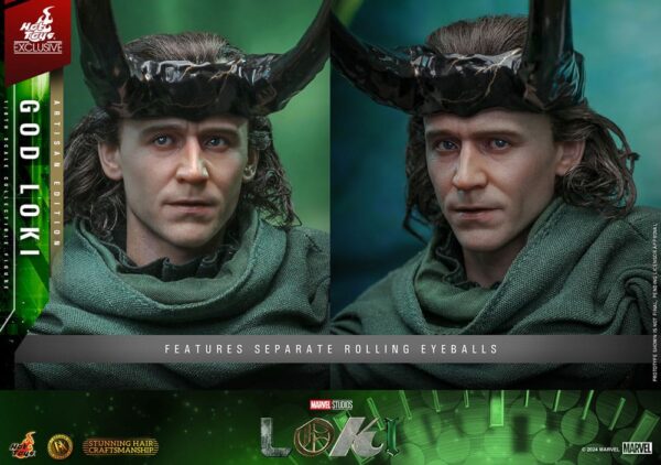 Loki DX Akció Figura 1/6 God Loki Artisan Edition Hot Toys Exclusive 31 cm Loki DX Akció Figura 1/6 God Loki Artisan Edition Hot Toys Exclusive 31 cm