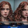 Iron Man 2 Akció Figura 1/6 Black Widow Artisan Edition Hot Toys Exclusive 28 cm