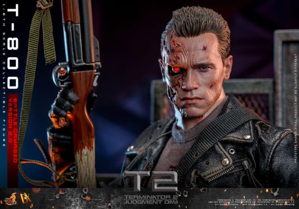 Terminator 2 Movie Masterpiece Akció Figura 1/6 T-800 Battle Damaged Version 2.0 32 cm Terminator 2 Movie Masterpiece Akció Figura 1/6 T-800 Battle Damaged Version 2.0 32 cm