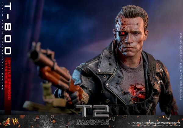 Terminator 2 Movie Masterpiece Akció Figura 1/6 T-800 Battle Damaged Version 2.0 32 cm Terminator 2 Movie Masterpiece Akció Figura 1/6 T-800 Battle Damaged Version 2.0 32 cm