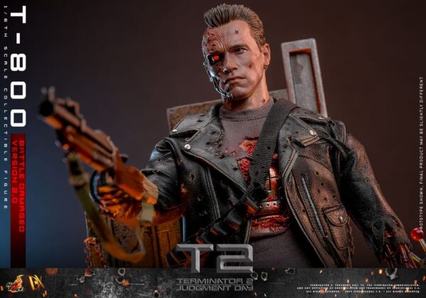 Terminator 2 Movie Masterpiece Akció Figura 1/6 T-800 Battle Damaged Version 2.0 32 cm Terminator 2 Movie Masterpiece Akció Figura 1/6 T-800 Battle Damaged Version 2.0 32 cm