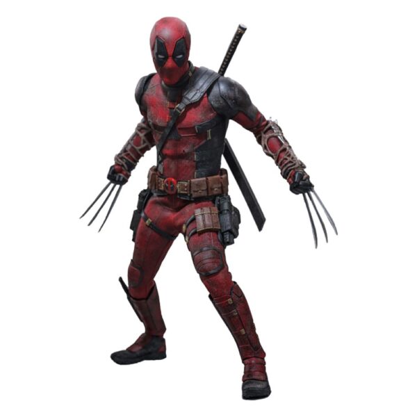 Deadpool & Wolverine Movie Masterpiece Akció Figura 1/6 Deadpool (Battling Version) 31 cm