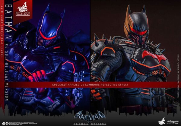 Batman Arkham Origins Videogame Masterpiece Akció Figura 1/6 XE Suit Hellbat Version Hot Toys Exclusive 33 cm Batman Arkham Origins Videogame Masterpiece Akció Figura 1/6 XE Suit Hellbat Version Hot Toys Exclusive 33 cm
