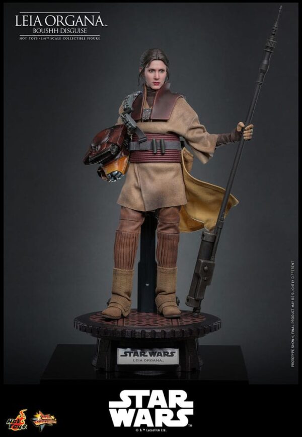Star Wars Episode VI Movie Masterpiece Akció Figura 1/6 Leia Organa (Boushh Disguise) 27 cm Star Wars Episode VI Movie Masterpiece Akció Figura 1/6 Leia Organa (Boushh Disguise) 27 cm