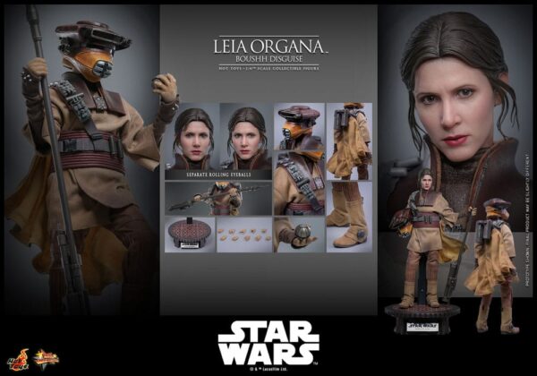 Star Wars Episode VI Movie Masterpiece Akció Figura 1/6 Leia Organa (Boushh Disguise) 27 cm Star Wars Episode VI Movie Masterpiece Akció Figura 1/6 Leia Organa (Boushh Disguise) 27 cm