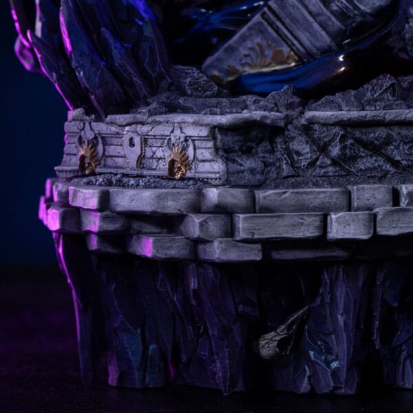 Marvel Comics Infinity Gauntlet Diorama Art Scale Szobor 1/10 Silver Surfer Deluxe 36 cm