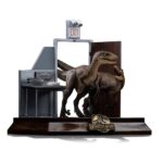 Jurassic Park Art Scale Szobor 1/10 Raptors at the Kitchen's Door 28 cm