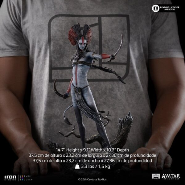 Avatar 3: Fire and Ash Art Scale Szobor 1/10 Varang 38 cm Avatar 3: Fire and Ash Art Scale Szobor 1/10 Varang 38 cm