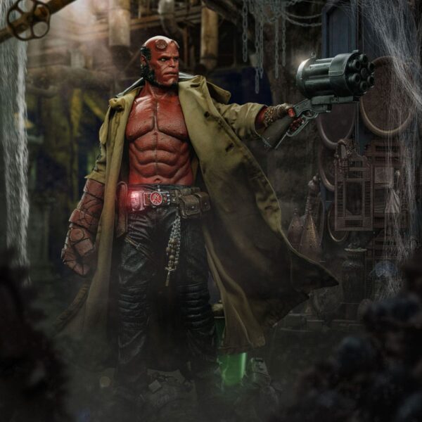 Hellboy Deluxe Art Scale Szobor 1/4 Hellboy cm Hellboy Deluxe Art Scale Szobor 1/4 Hellboy cm