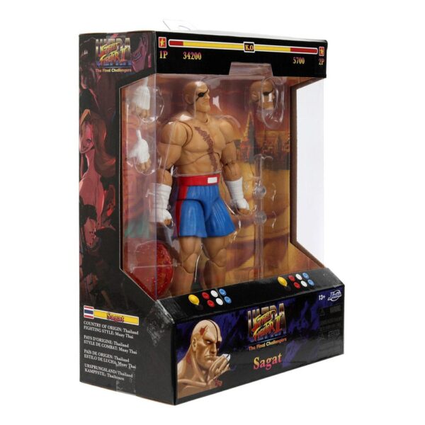 Ultra Street Fighter II: The Final Challengers Akció Figura 1/12 Sagat 19 cm Ultra Street Fighter II: The Final Challengers Akció Figura 1/12 Sagat 19 cm