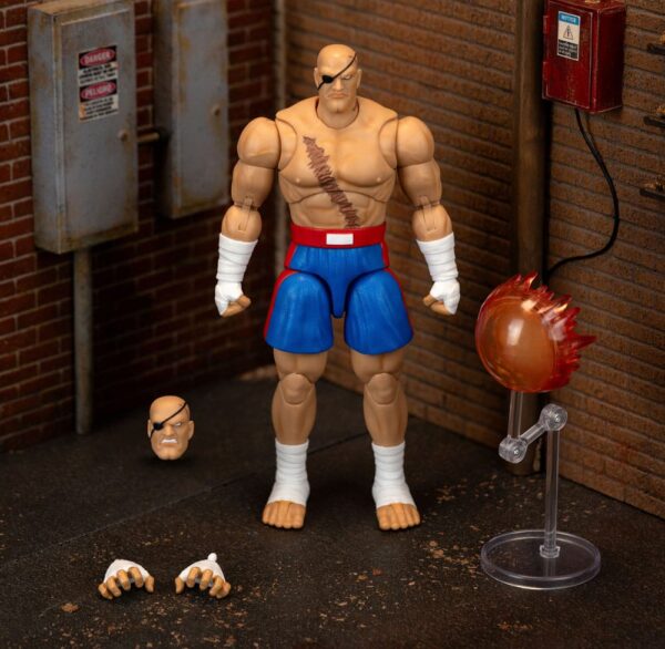 Ultra Street Fighter II: The Final Challengers Akció Figura 1/12 Sagat 19 cm Ultra Street Fighter II: The Final Challengers Akció Figura 1/12 Sagat 19 cm
