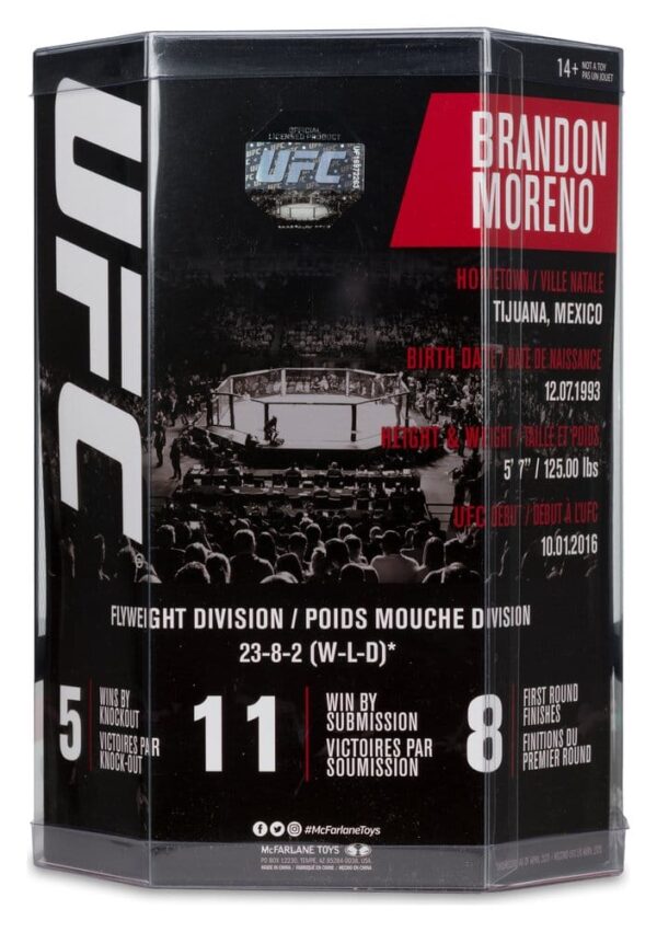 UFC Posed PVC Szobor Brandon Moreno 16 cm