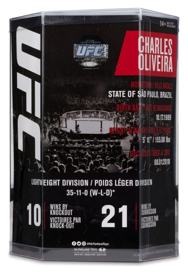 UFC Posed PVC Szobor Charles Oliveira 17 cm