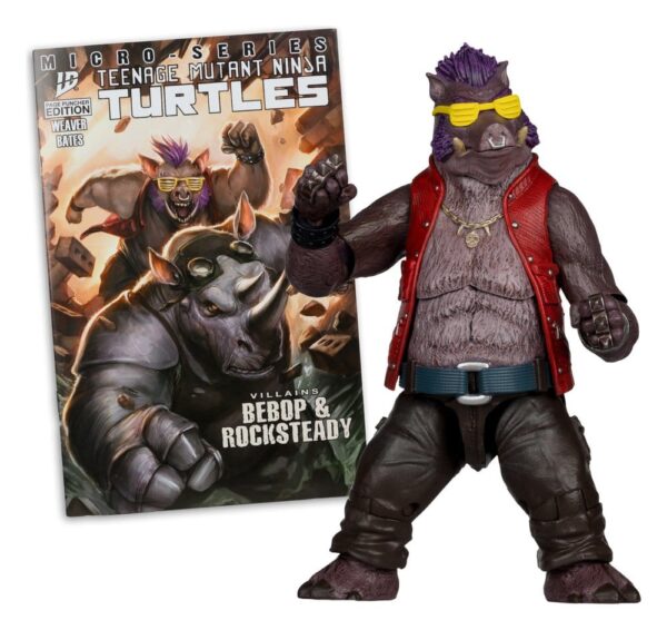 Teenage Mutant Ninja Turtles Page Punchers Akció Figura Bebop 16 cm