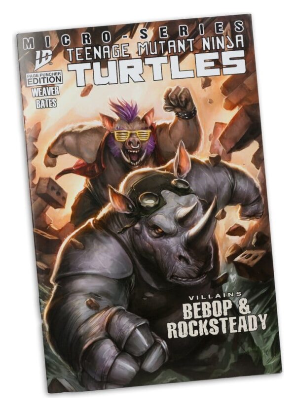 Teenage Mutant Ninja Turtles Page Punchers Akció Figura Bebop 16 cm