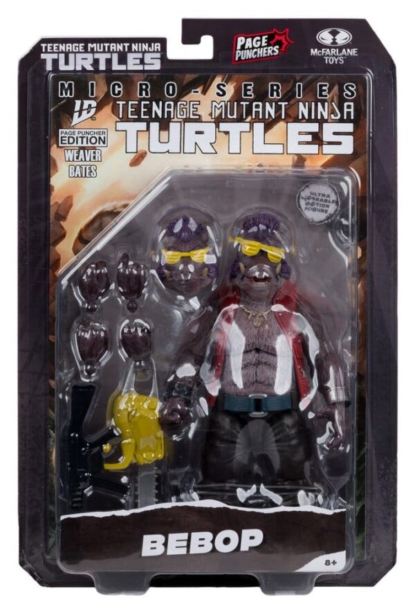 Teenage Mutant Ninja Turtles Page Punchers Akció Figura Bebop 16 cm