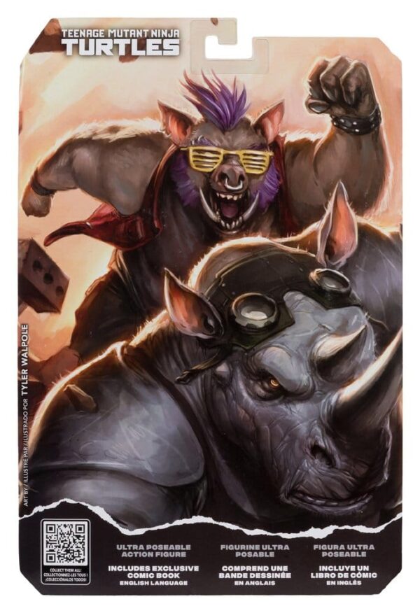 Teenage Mutant Ninja Turtles Page Punchers Akció Figura Bebop 16 cm