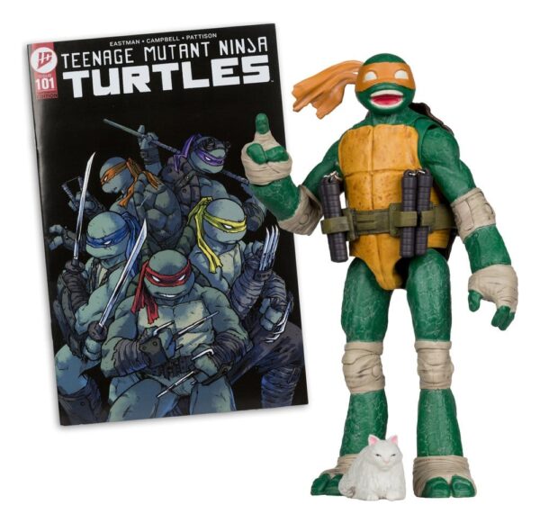 Teenage Mutant Ninja Turtles Page Punchers Akció Figura Michelangelo 13 cm