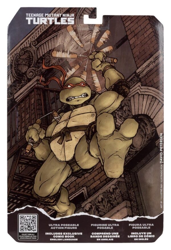 Teenage Mutant Ninja Turtles Page Punchers Akció Figura Michelangelo 13 cm