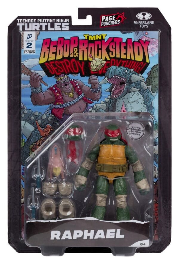 Teenage Mutant Ninja Turtles Page Punchers Akció Figura Raphael 13 cm