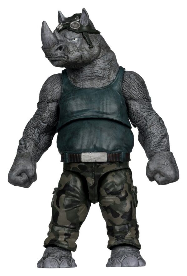 Teenage Mutant Ninja Turtles Page Punchers Akció Figura Rocksteady 17 cm