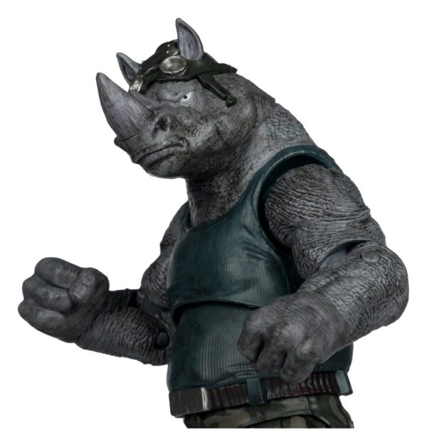 Teenage Mutant Ninja Turtles Page Punchers Akció Figura Rocksteady 17 cm