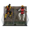 Mortal Kombat Akció Figura 2-Pack Scorpion vs. Raiden (Klassics) 18 cm