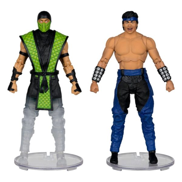 Mortal Kombat Akció Figura 2-Pack Liu Kang vs. Reptile (Klassics) 18 cm Mortal Kombat Akció Figura 2-Pack Liu Kang vs. Reptile (Klassics) 18 cm