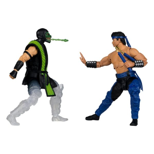 Mortal Kombat Akció Figura 2-Pack Liu Kang vs. Reptile (Klassics) 18 cm Mortal Kombat Akció Figura 2-Pack Liu Kang vs. Reptile (Klassics) 18 cm