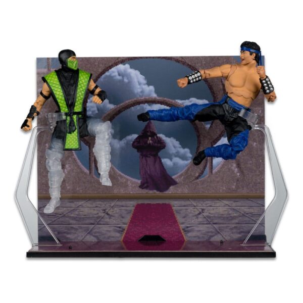 Mortal Kombat Akció Figura 2-Pack Liu Kang vs. Reptile (Klassics) 18 cm Mortal Kombat Akció Figura 2-Pack Liu Kang vs. Reptile (Klassics) 18 cm